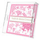 Pink & Raspberry Pom Poms Lucite Tray Image 2 of 3